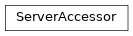 Inheritance diagram of uccaapp.api.ServerAccessor